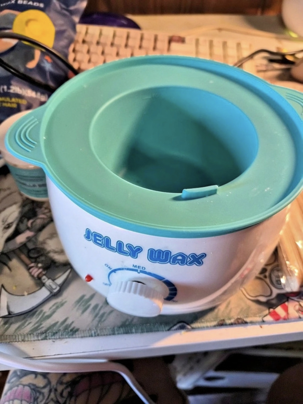 Jelly Wax Warmer Kit with Accessories